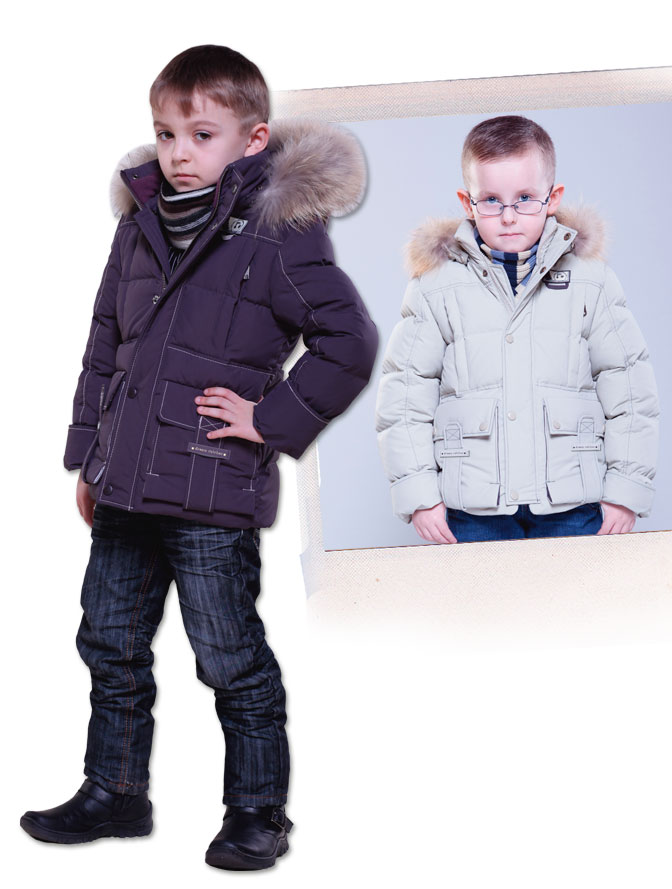Детские зимние куртки для